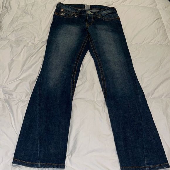 NEW-nwot- vintage woman’s true religion jeans - Picture 2 of 11